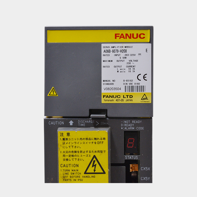 Original Factory Fanuc Magnetic Sensor - Japan original fanuc servo amplifier A06B-6079-H208 – Weite detail pictures